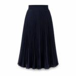 Midnight Pleated Midi Skirt